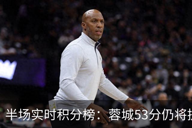 半场实时积分榜：蓉城53分仍将提前夺冠 三镇落后保级区8分降级